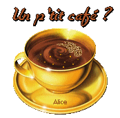 création/animation d'Alice : un p'tit café