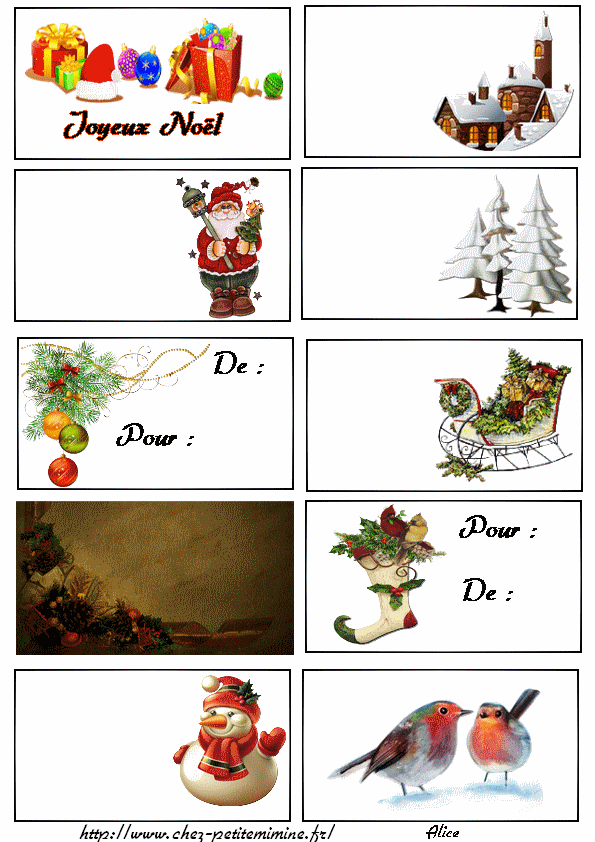  tiquette Cadeau No l Imprimer Etiquette Cadeau Noel