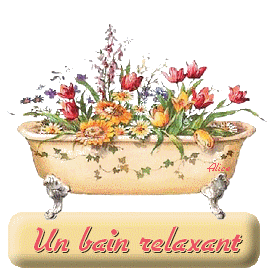 création/animation d'Alice : un bain relaxant