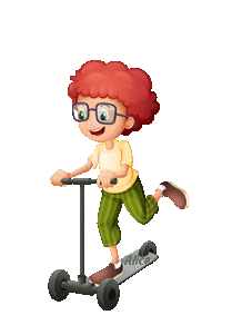 Résultat de recherche d'images pour "TROTTINETTES GIF ANIME"
