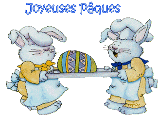 création/animation d'Alice : Joyeuses Pâques 