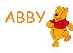 signature prénom Abby