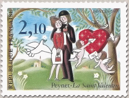 Les Amoureux de Peynet dans St Valentin xbyx6m68